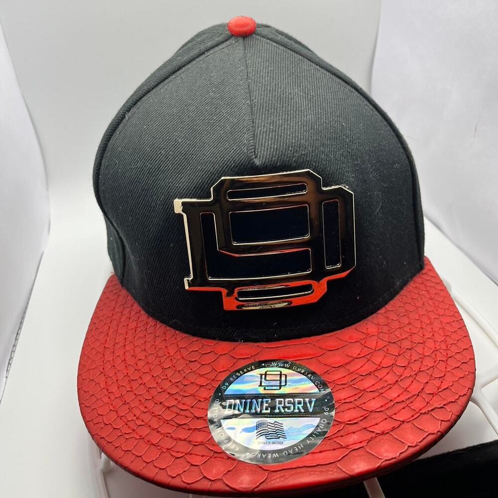 Y2K Red & Black Cap